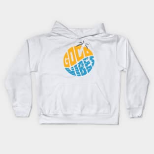 Good Vibes Typo Kids Hoodie